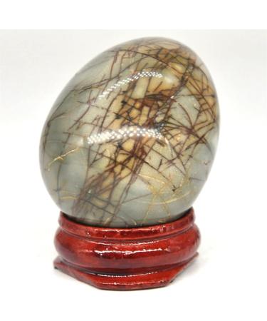 30x40mm Bamboo Jasper Oval Natural Crystal Raw Stones and Minerals FUZEGRDLI - Buy Online on SooperMarket.com
