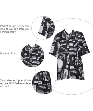 PLAFOPE Womens Jacket Fiber Vintage Aprons for Women Ladies Barber Jacket Barber Coat 84x60cm - Buy Online on SooperMarket.com