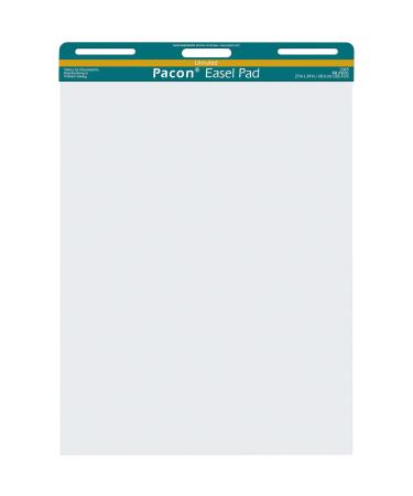 Pacon Easel Pad, Perforated, Unruled, 27" x 34", 50 Sheets, White (PAC3385)