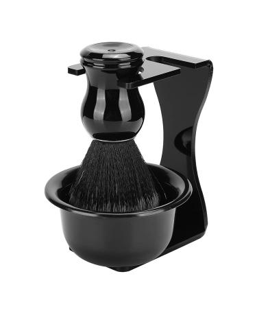 Men's Beard Shaving Tool Set - 3-Piece Brush Bowl Holder for Perfect Beard Care and Styling - Buy Online on SooperMarket.com