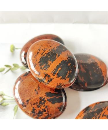 Natural Stone and CrystalReiki Wicca Wichcraft Red Mahogany Palm Minerals for Home Decoration HOMEZHOU 2pcs
