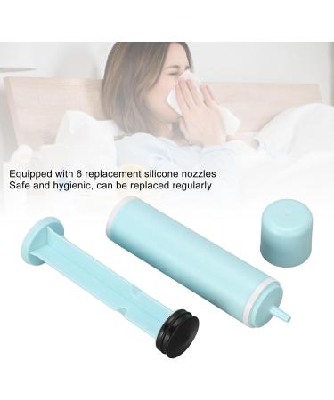 Nasal Rinse Bottle Alleviate Nose Irritations Portable Nasal Wash Bottle 60ml Capacity for Nasal Congestion (Blue) - Buy Online on SooperMarket.com