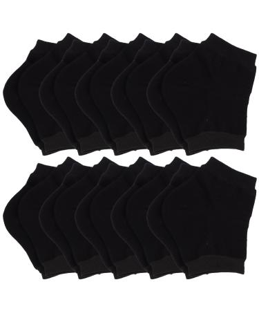 minkissy 10 Pairs Universal Heel Protection Socks Keeping Warm Heel Sock Anti-Crack Heel Protective Cover
