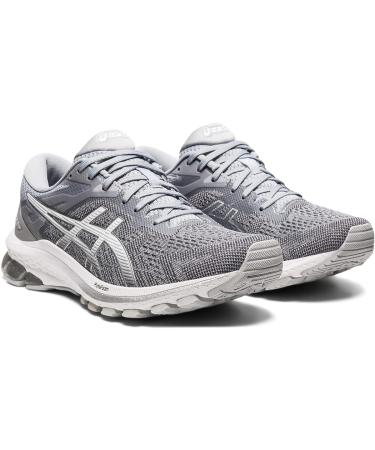 ASICS Women's GT-1000 10 Running Shoes - Piedmont Grey/Pure Silver - Buy Online on SooperMarket.com