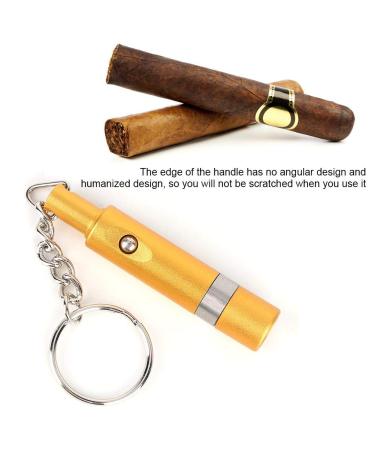 Cigar Hole Punch Anti-Corrosion Humanized Design Cigar Cutter Lightweight for Men Cigar Lover - Buy Online on SooperMarket.com