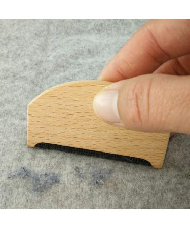 GUMEI Wooden Fabric Cashmere Sweater Lint Remover | Portable Clothing Care Trimmer & Shaver - Buy Online on SooperMarket.com