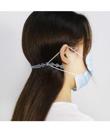 Adjustable Silicone Mask Band Extension - 8PC Earsaver Anti-Gnawing Holder Hook for Ultimate Comfort - Buy Online on SooperMarket.com