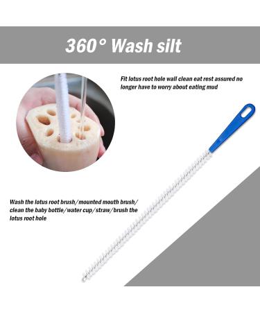 2Pcs Double-Ended Drain Unblocker Tools for Kitchen & Bathroom - Sink & Shower Pipe Cleaner Brush - Unblock Plug Holes Easily - Buy Online on SooperMarket.com