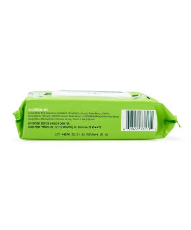 Caboo Bamboo Baby Wipes - Eco-Friendly, Sensitive Skin, 72 Count Aloe Vera - Travel Resealable Pack - Buy Online on SooperMarket.com