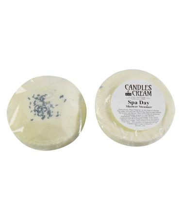 Candles & Cream Spa Day Shower Steamers - Aromatherapy for Stress Relief - Set of 2 - Buy Online on SooperMarket.com