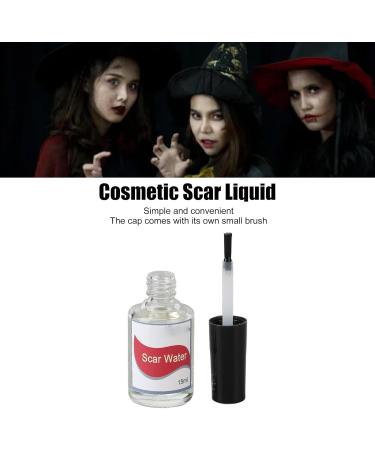 Bagima Makeup Scarring Liquid Makeup Rigid Collodion with Brush Cosmetic Special Effects Liquid Makeup for Halloween Costume - Buy Online on SooperMarket.com