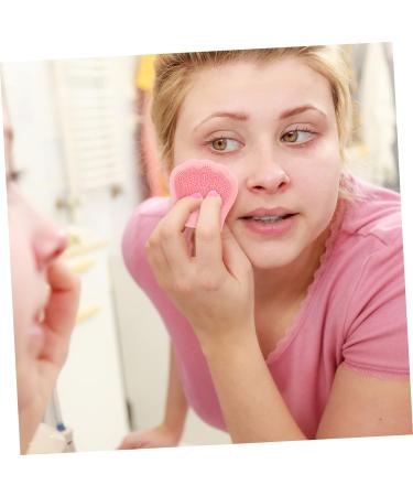 minkissy 24 Pcs Rabbit Ears Facial Brush Body Cleansing Brush Face Cleansing Brush Face Head Scrubber Facial Exfoliator Tool Lady Facial Brush Pink Detergent Miss Cute Silica Gel Light Pinkx6pcs 7.5x7.5cmx6pcs - Buy Online on SooperMarket.com