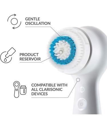 Clarisonic Sensitive Facial Cleansing Brush Head Replacement - 2 Count Pack - Buy Online on SooperMarket.com