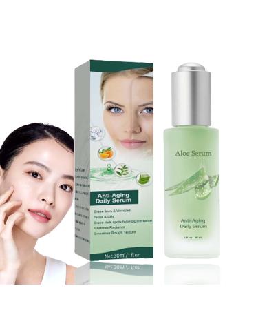 Tongyend Vitamin C Hydrating Serum - Anti-Aging Collagen Serum for Brighter Smoother Skin - Cleanse Pores & Reduce Dark Spots - Suitable for All Skin Types