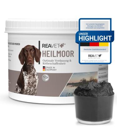 Reavet Heilmoor for dogs 500g-improves the faith of faith optimal digestion immune system gastrointestinal activity appetite suggestion I natural healing earth moor 500 g