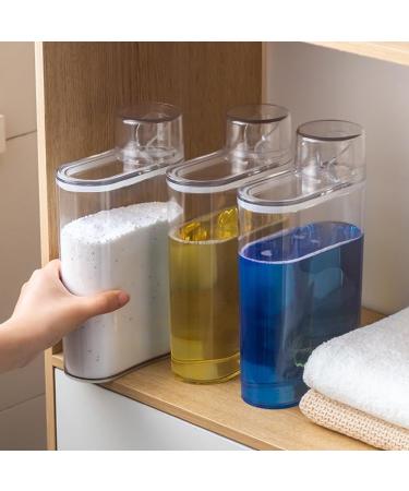 Knadgbft 3Piece Laundry Detergent Dispenser Laundry Detergent Organizer for Laundry Room Organization - Buy Online on SooperMarket.com