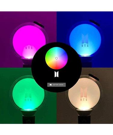 JOJOJOSDA BTS Army Bomb Lightstick Ver 4 (SE) - MAP of The Soul | Customizable Color with Connect Mobile App (Includes 7 Cards) - Buy Online on SooperMarket.com