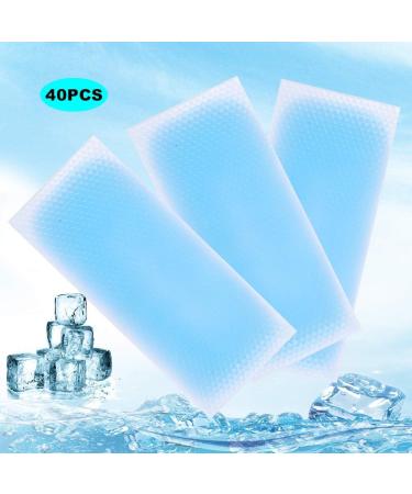 40 Cooling Gel Patches - Safe for Babies & Adults | Fever Reducer Headache Relief Sunstroke & Tiredness Aid - Buy Online on SooperMarket.com