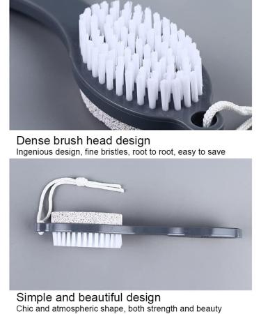 Dajidafu PP PS Foot File Replacement Solid Color Hanging Pedicure Exfoliating Dead Skin Remover Bath Brush with Lanyard Yellow - Buy Online on SooperMarket.com