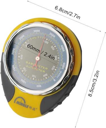 Lixada Digital Altimeter Barometer for Outdoor Camping, Hiking, Climbing - Reads Altitude up to 5000m - Buy Online on SooperMarket.com