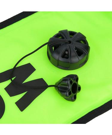 Keenso 4FT Dive Flag Inflatable Surface Marker Buoy - Fluorescence Yellow - Buy Online on SooperMarket.com
