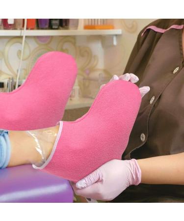 Minkissy Paraffin Wax Work Gloves and Booties Set Beauty Care Supplies for Heat Therapy Spa - Buy Online on SooperMarket.com