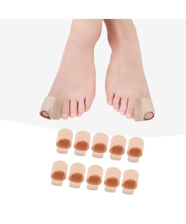 10pcs Toe Cushion Tube Set - Relief for Overlapping Toes, Bunions, and Blisters - Buy Online on SooperMarket.com