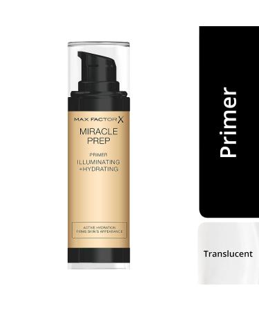 Max Factor Miracle Prep Illuminating & Hydrating Primer 30ml with Niacinamide & Vitamin E - Buy Online on SooperMarket.com