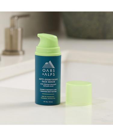 Oars + Alps Anti-Everything Face Serum 1 Fl Oz | Hydrating Anti-Aging Serum for All Skin Types - International Shipping Available - Buy Online on SooperMarket.com
