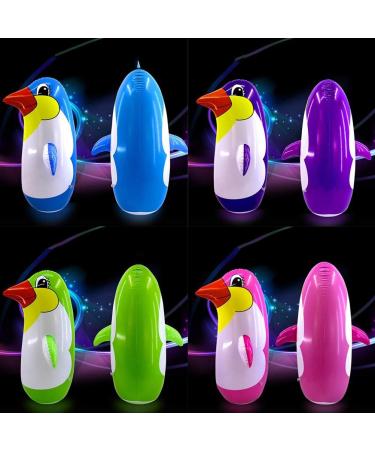 Buy Eeneme 5 Pieces Inflatable Penguin Tumbler for Kids - 22cm Cartoon Party Game Toys - Ideal for International Shipping - Buy Online on SooperMarket.com