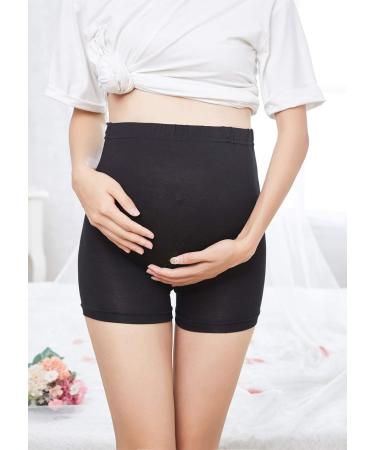 FEOYA Maternity Safety Shorts Knickers 2pcs 2XL (132-165) High Waist - High Elastic Cotton Pants - Buy Online on SooperMarket.com