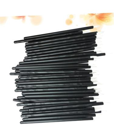 NOLITOY 100pcs Wand Applicator Eyeliner Makeup Brushes Eye Shadow Brush Disposable 15cmX10cm Black - Buy Online on SooperMarket.com