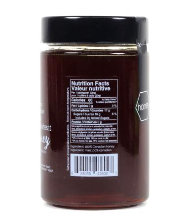 ONEROOT Natural Raw Buckwheat Honey 500g - Antioxidant-Rich Manuka Alternative - Buy Online on SooperMarket.com