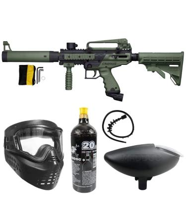 Maddog Tippmann Cronus Tactical Bronze Paintball Gun Marker Starter Package Olive CO2 Package