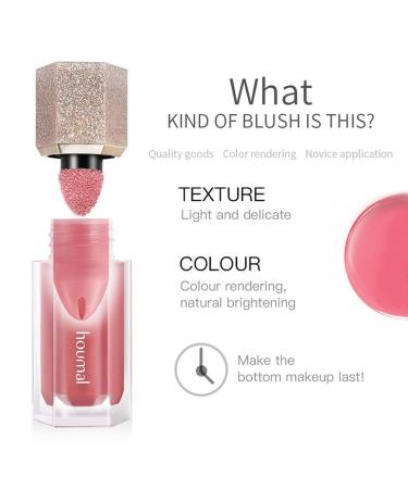 Milk Pink Soft Cream Blush Stick: Long-Wearing Liquid Blush for Cheeks, Eyes, and Lips. Natural-Looking Blend Gift for Her - Buy Online on SooperMarket.com