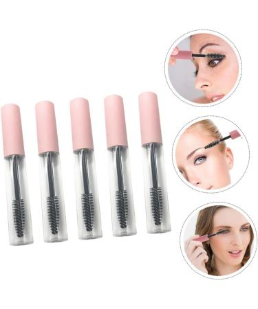 Healeved 5pcs Mascara Tube Makeup Mini Mascara Eyelash Cream Tubes Lipstick Tube Abs - Buy Online on SooperMarket.com