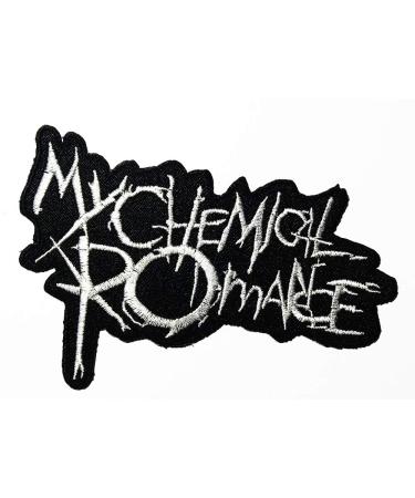 Music M Alternative Rock Emo Pop Punk Hardcore Punk Band Music Logo Patch Embroidered Sew Iron On Patches Badge Bags Hat Jeans Shoes T-Shirt Applique