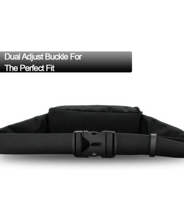 One Trail Hands Free Dog Lead | Durable Bungee Leash With No-Bounce Pack (Large Dog Black) Large Dog Black - Buy Online on SooperMarket.com