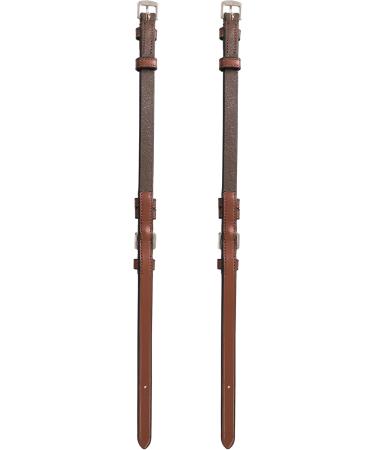 ExionPro Oak Brown Bridle with Buckle Closure (16mm) - Replacement Cheek Piece for Pony Size (Small) | International Shipping Available - Buy Online on SooperMarket.com