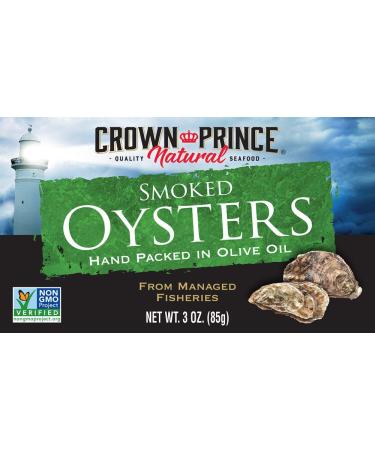 Crown Prince Oyster Smkd Ooil2 3 Ounce (Pack of 2)