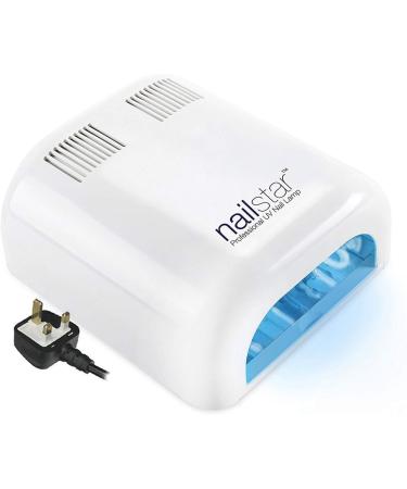 Nailstar 36W Professional UV Nail Lamp | Gel Nail Lamp for Gel Nails with Timers + 4 x 9W Bulbs - Buy Online on SooperMarket.com