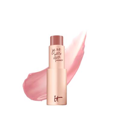 IT Cosmetics Je Ne Sais Quoi Lip Treatment - Anti-Aging Lip Balm - Reacts with Your Lips to Create a Customized Color - With Essential Oils & Antioxidants - 0.11 Oz Honey