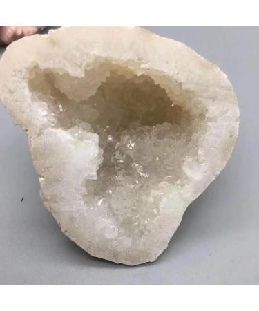 Natural Crystal Rough Raw Agate White Agate Geodes Wholesale Large Natural Crystal Stone for 1PC - Buy Online on SooperMarket.com