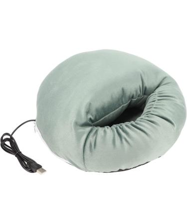 Buy Electrically Heated Foot Warmers for Men & Women - USB Washable Winter Comfort | Cold Feet Solution (30x26cm Black & Green) - Buy Online on SooperMarket.com