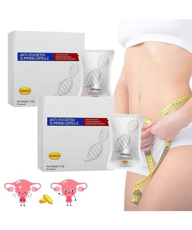 SLIMFUSETM Anti-Itch Detox Slimming Capsule 2/3/4BOX Anti-Itch Detox Slimming Capsule SLIMFUSE C psula Adelgazante Detox Anti-Picaz n- 1box/10pcs (2BOX/20PCS)