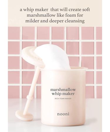 Nooni 2-in-1 Facial Cleansing Kit: Whip Maker & Face Cleanser - Remove Impurities, Daily Routine for All Skin Types - Buy Online on SooperMarket.com
