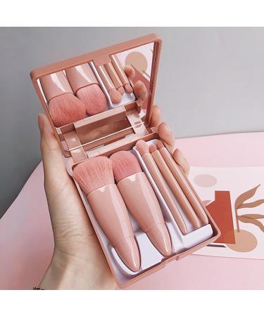 Widybord Mini 5 Makeup Brushes Multifunctional Makeup Brush with Mirror Powder Brush Eye Shadow Brush Blending Brush - Buy Online on SooperMarket.com