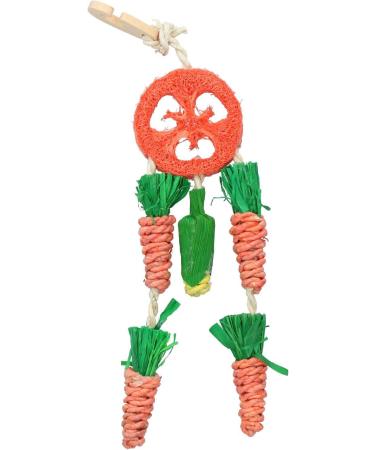 Rosewood Carrot Dream Catcher for Small Animals - Boredom Breaker, Chew Toy - Buy Online on SooperMarket.com
