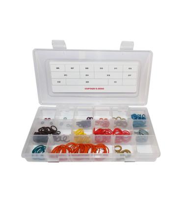 Captain O-Ring 5X Box Color Coded Oring Rebuild Kit for Smart Parts Shocker AMP