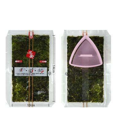 Myungga Seaweed Wrappers for Onigiri & Sushi Rice | 10 Sheets Nori Starter Kit - Buy Online on SooperMarket.com